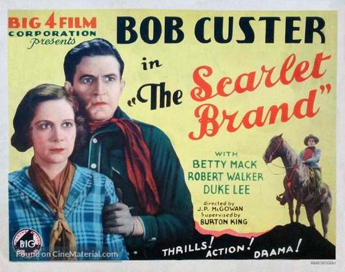 The Scarlet Brand - Movie Poster
