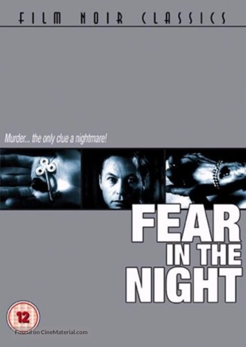 Fear in the Night - British DVD movie cover