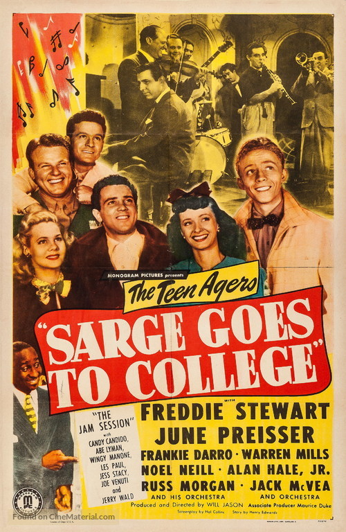 Sarge Goes to College - Movie Poster