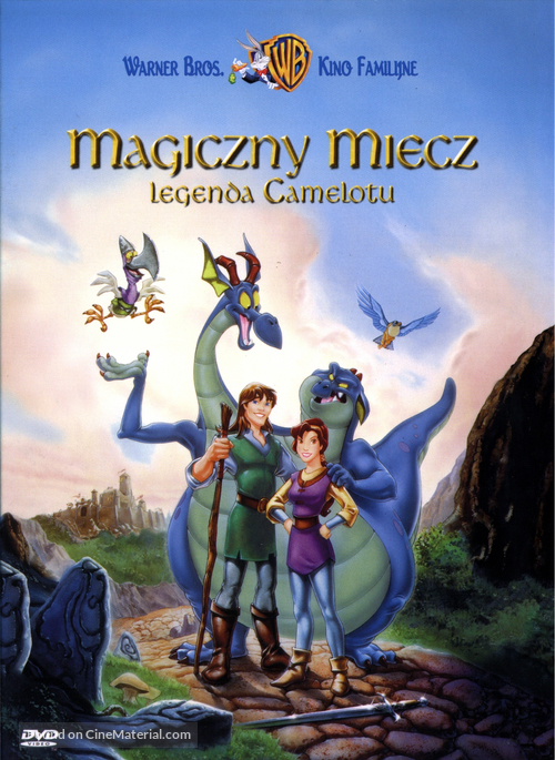 Quest for Camelot - Polish DVD movie cover