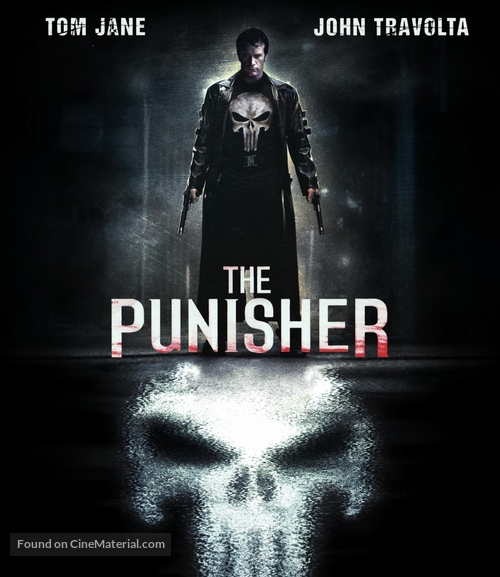 The Punisher - German Blu-Ray movie cover