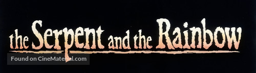 The Serpent and the Rainbow - Logo