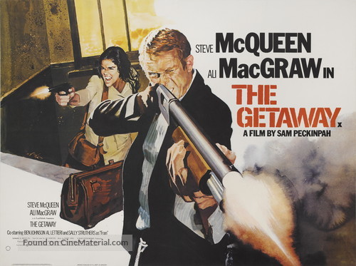 The Getaway - British Movie Poster