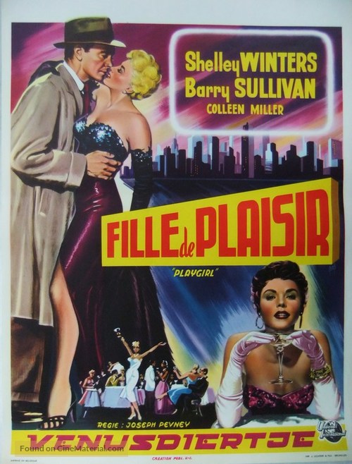 Playgirl - Belgian Movie Poster