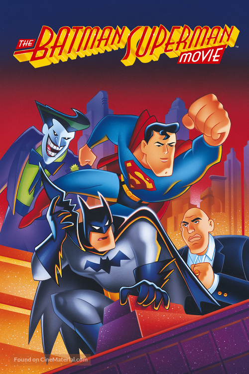The Batman/Superman Movie - DVD movie cover
