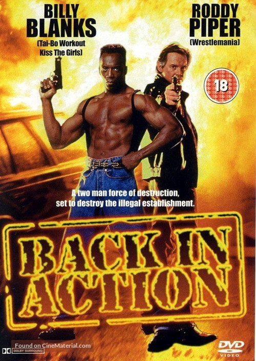 Back in Action - British DVD movie cover