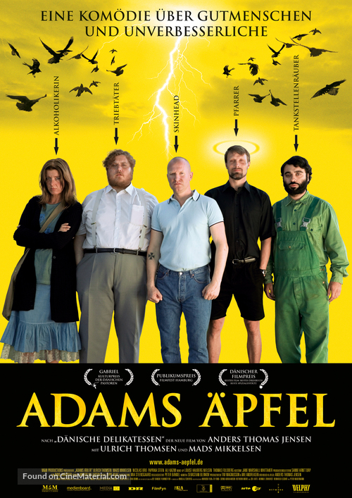 Adams &aelig;bler - German Movie Poster