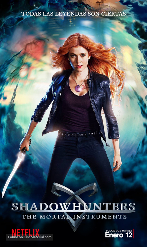 &quot;Shadowhunters&quot; - Argentinian Movie Poster