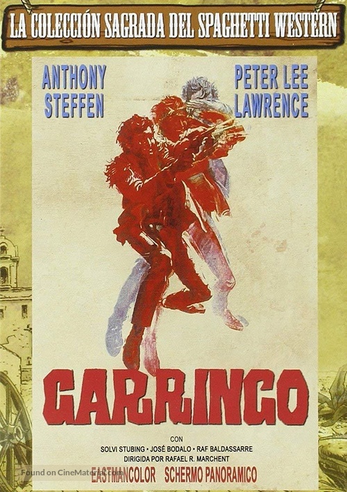Garringo - Spanish DVD movie cover