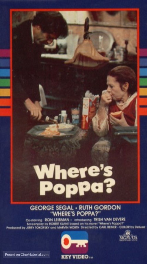 Where&#039;s Poppa? - VHS movie cover