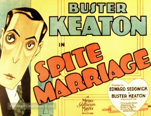 Spite Marriage - Movie Poster