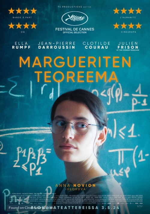 Le th&eacute;or&egrave;me de Marguerite - Finnish Movie Poster