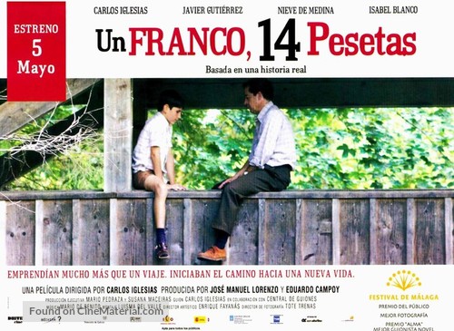 Franco, 14 Pesetas, Un - Spanish Movie Poster