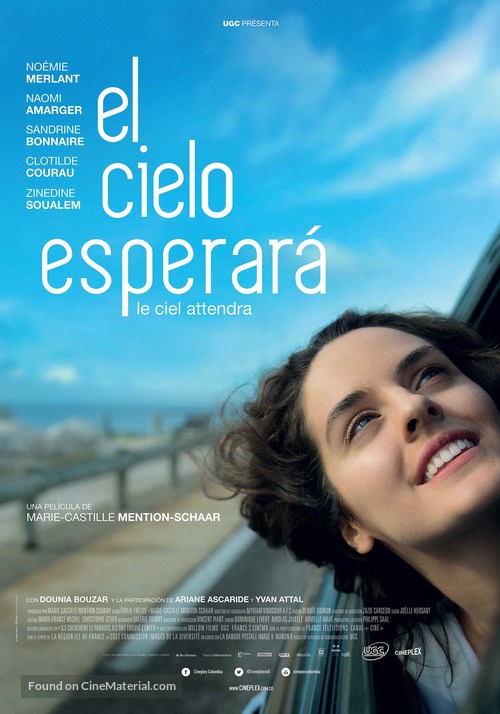 Le ciel attendra - Colombian Movie Poster