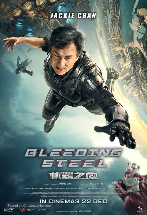 Bleeding Steel - Malaysian Movie Poster