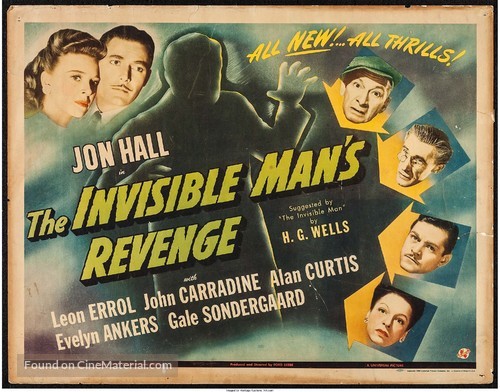 The Invisible Man&#039;s Revenge - Movie Poster