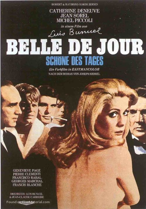 Belle de jour - German Movie Poster