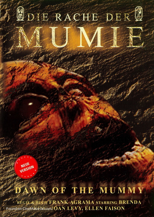 Dawn of the Mummy - German Movie Cover