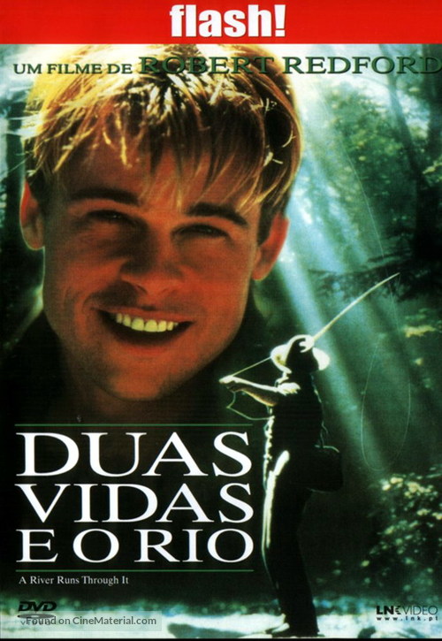 A River Runs Through It - Portuguese DVD movie cover