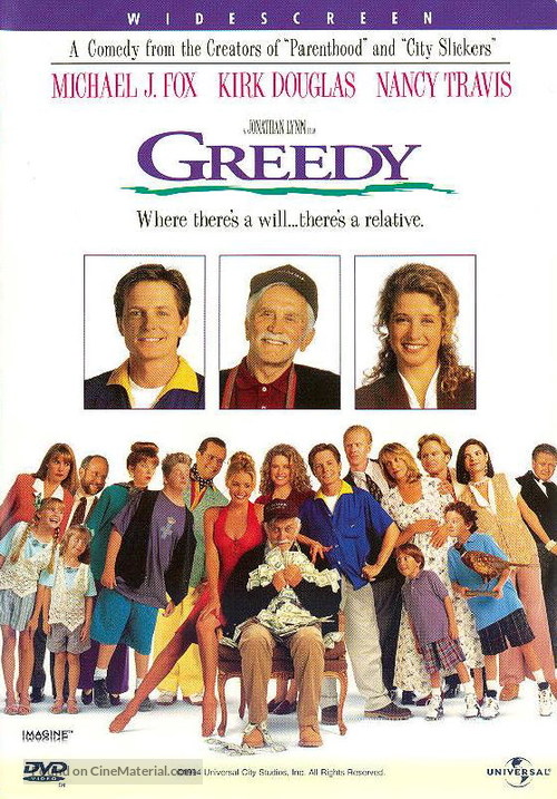 Greedy - DVD movie cover