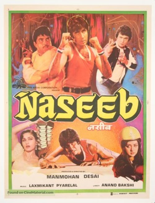 Naseeb - Indian Movie Poster