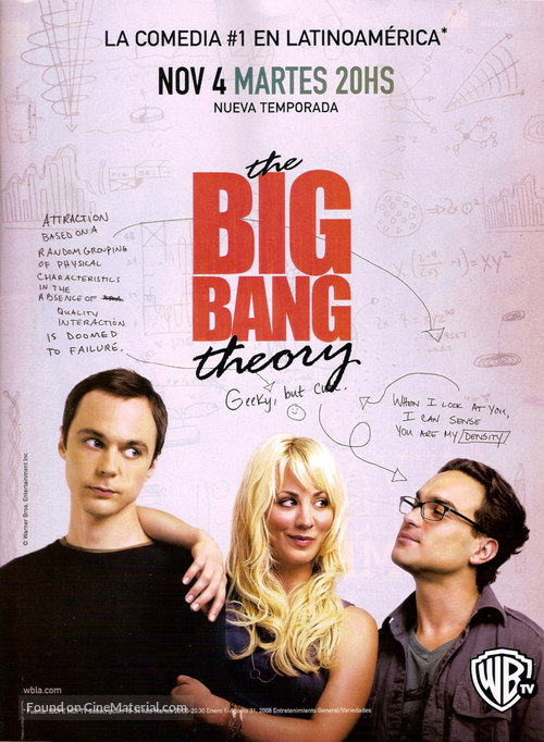 &quot;The Big Bang Theory&quot; - Argentinian Advance movie poster