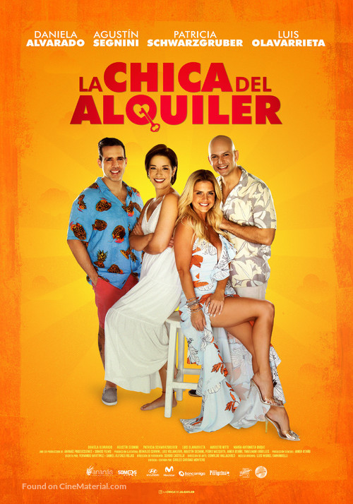La Chica del Alquiler - Venezuelan Movie Poster