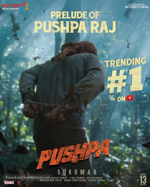 Pushpa - Indian Movie Poster