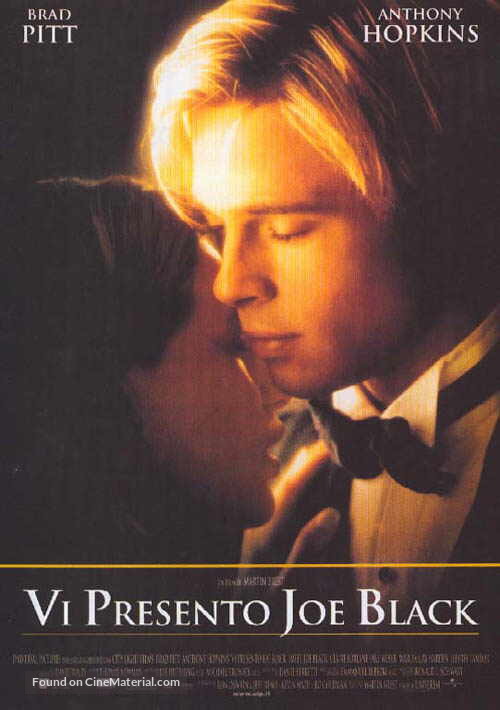 Meet Joe Black - Italian Theatrical movie poster