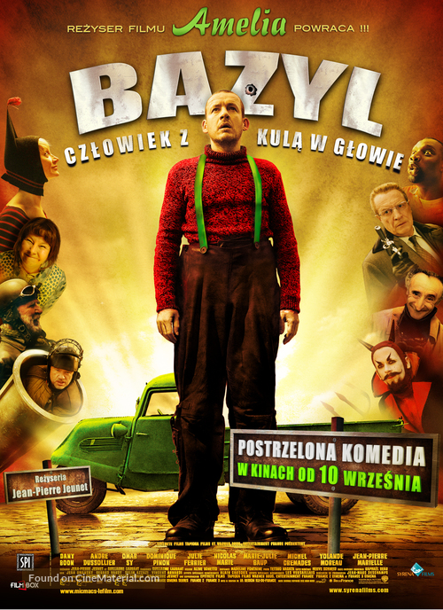 Micmacs &agrave; tire-larigot - Polish Movie Poster
