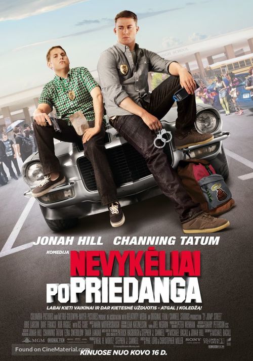 21 Jump Street - Lithuanian Movie Poster