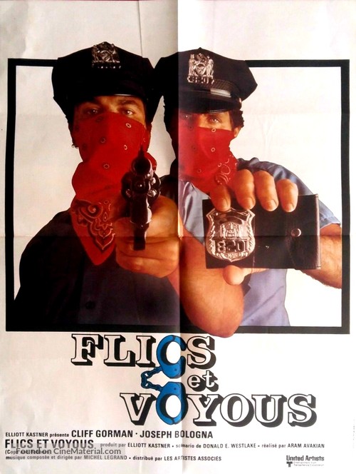 Cops and Robbers - French Movie Poster