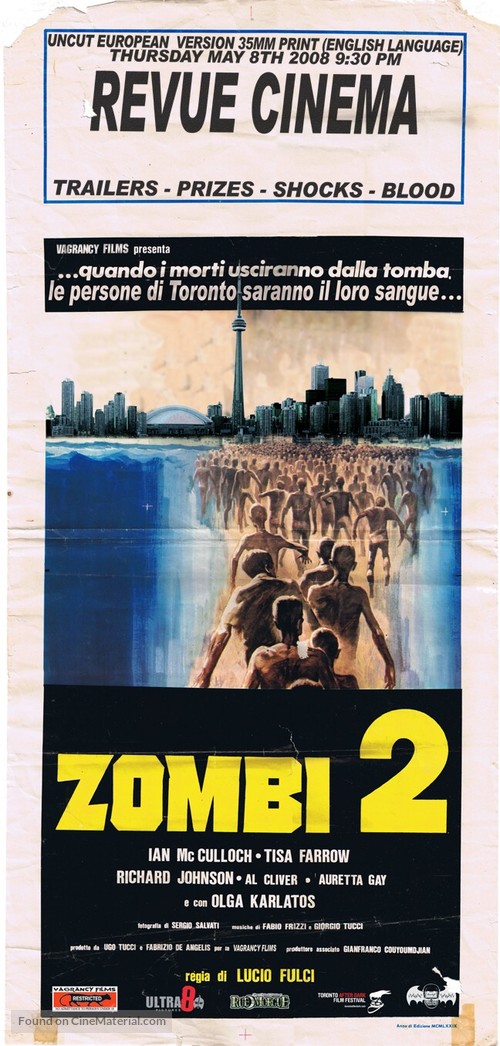 Zombi 2 - Italian Movie Poster