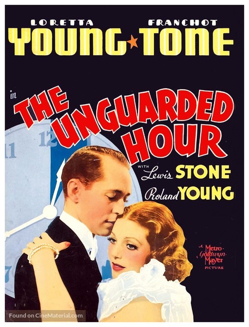 The Unguarded Hour - Movie Poster