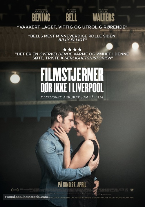 Film Stars Don&#039;t Die in Liverpool - Norwegian Movie Poster