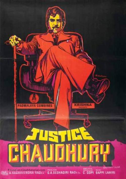 Justice Chaudhury - Indian Movie Poster
