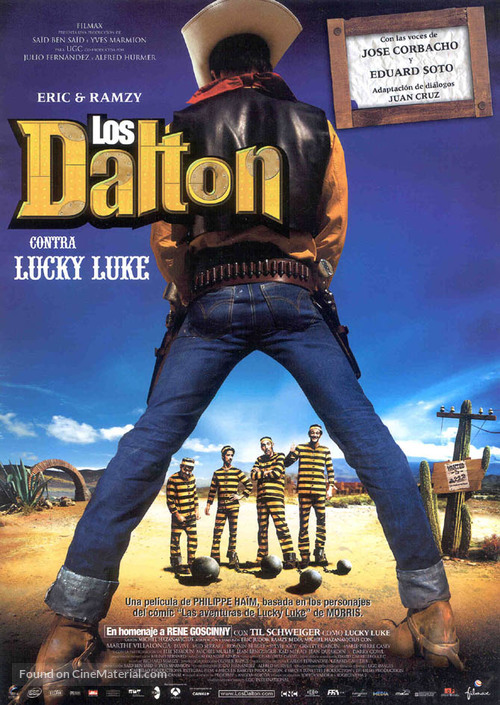 Les Dalton - Spanish Movie Poster