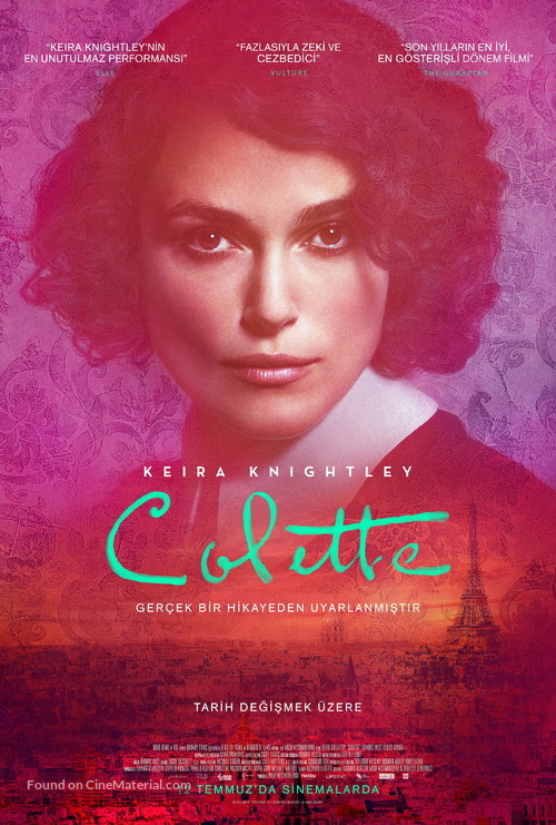 Colette - Turkish Movie Poster