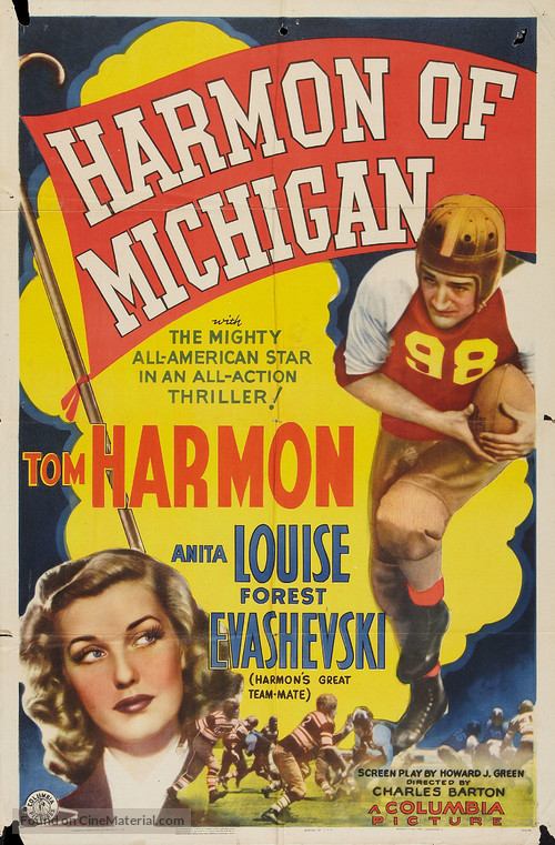 Harmon of Michigan - Movie Poster