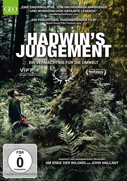 Hadwin&#039;s Judgement - German DVD movie cover