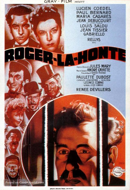 Roger la Honte - French Movie Poster