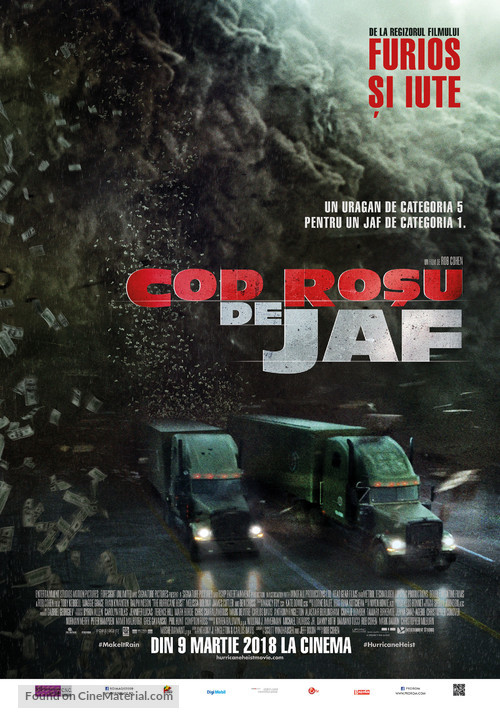 The Hurricane Heist - Romanian Movie Poster