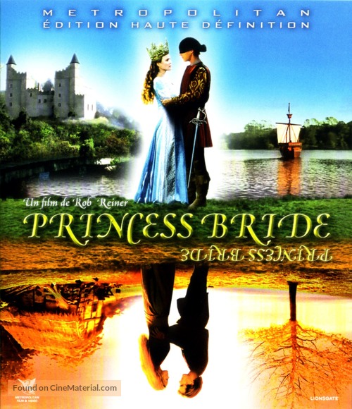 The Princess Bride - French Blu-Ray movie cover