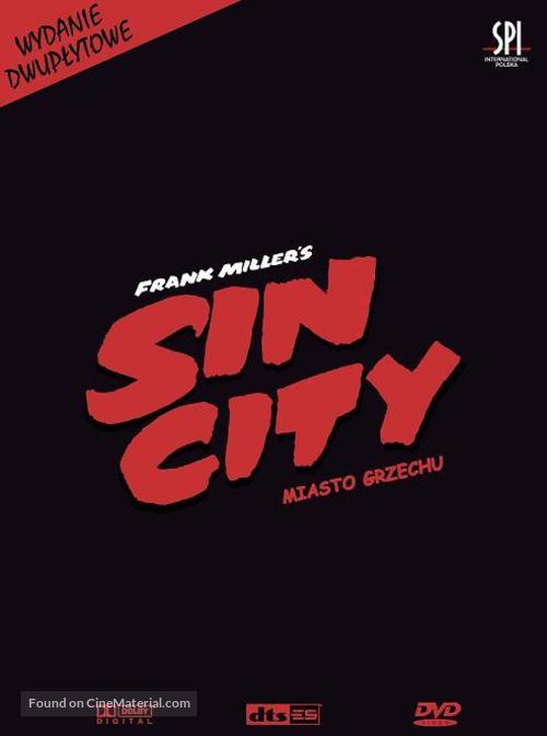 Sin City - Polish DVD movie cover