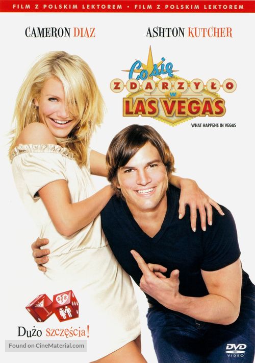 What Happens in Vegas - Polish DVD movie cover
