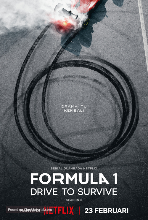 Formula 1: Drive to Survive - Indonesian Movie Poster