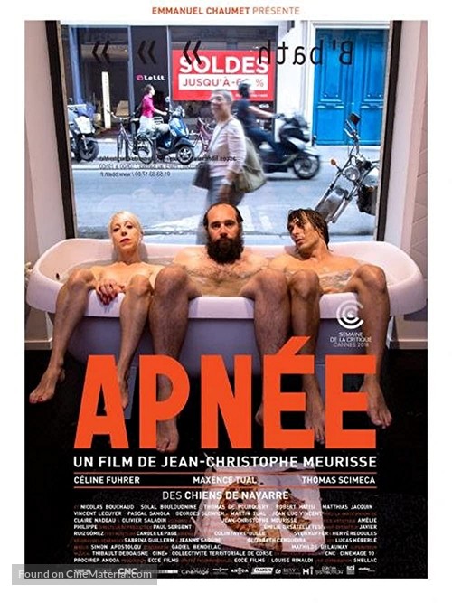 Apn&eacute;e - French Movie Poster