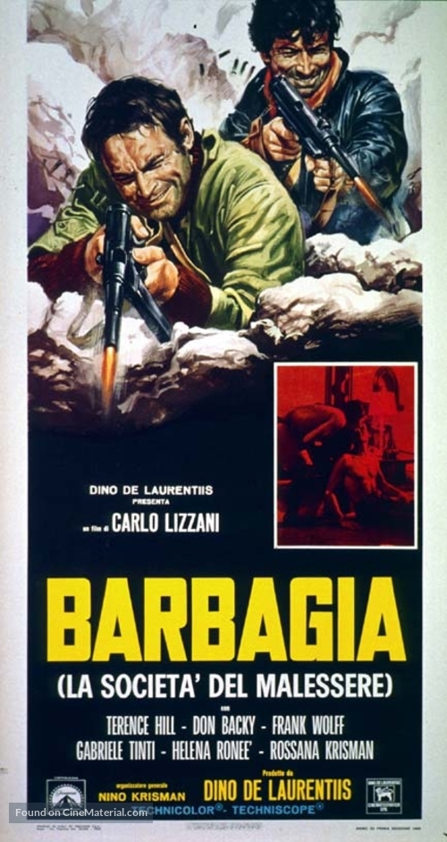 Barbagia (La societ&agrave; del malessere) - Italian Movie Poster