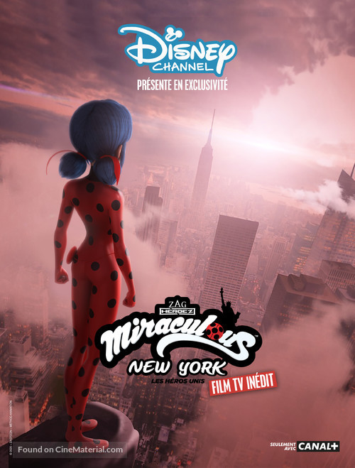 &quot;Miraculous: Tales of Ladybug &amp; Cat Noir&quot; - French Movie Poster