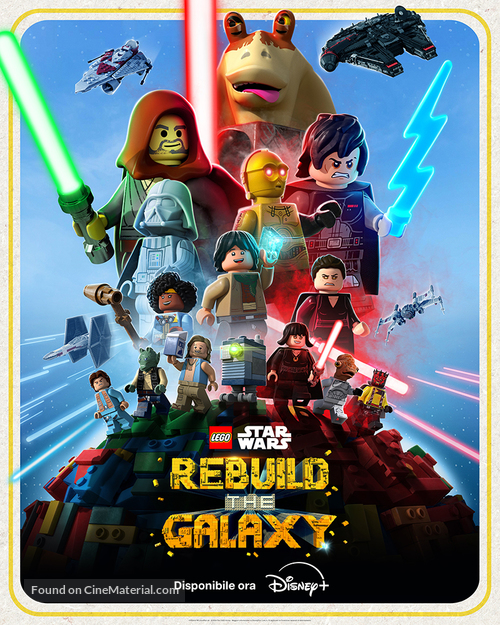 LEGO Star Wars: Rebuild the Galaxy - Italian Movie Poster